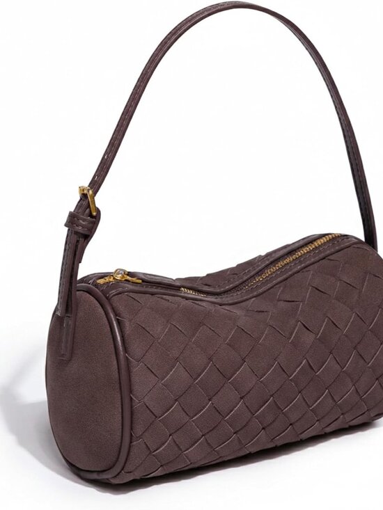 Handbags - Mini Small Crossbody purses for women, Hobo Bags for Women, Suede Woven Shoulder